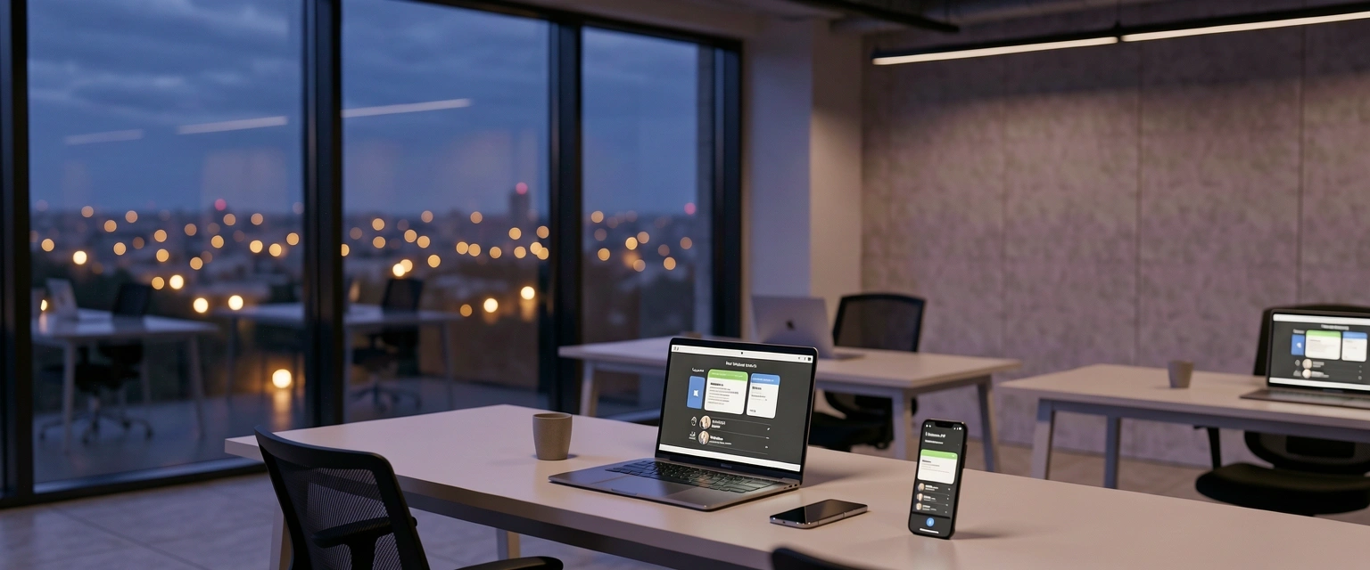 Praca redakcji Mobilny Ekspert